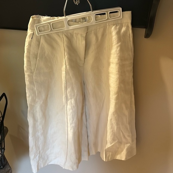 Aritzia Linen Culottes capris shorts - Picture 4 of 11